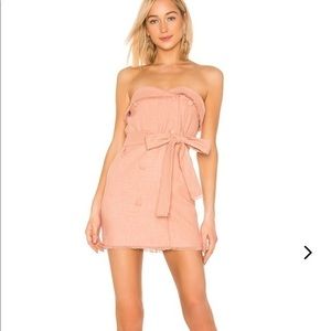 NEW Lovers + Friends Pink Nicole Mini Dress